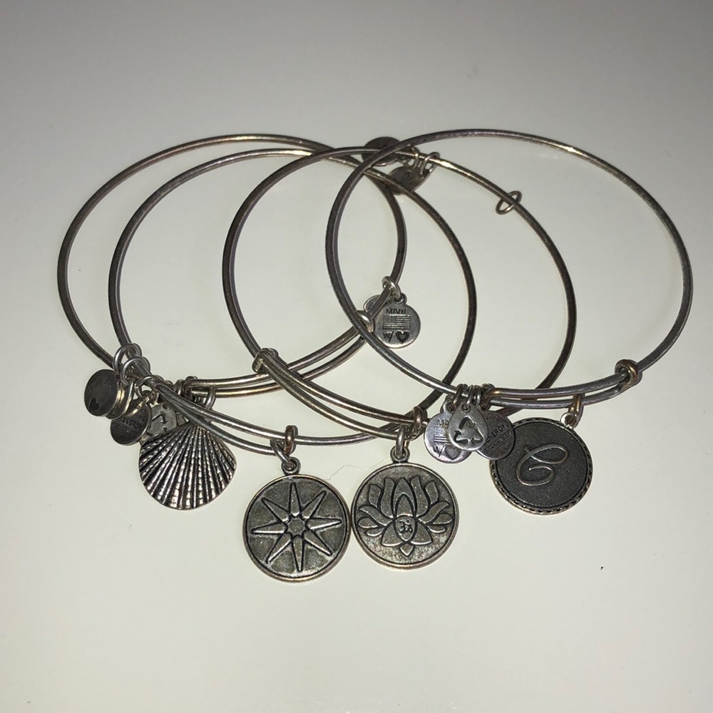 Silver bracelets
